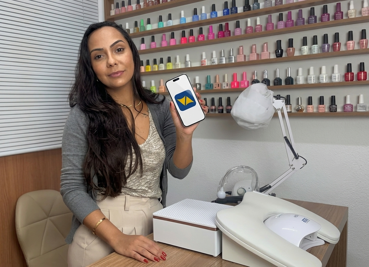 Nail Designer usando Vizagenda